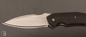   Couteau " Speartac Small " custom de GTKnives - Thomas Gony - Fibre de carbone et lame en VG10