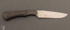   Couteau " Tissk" fixe par Bastards Knives X Christophe Verstappen