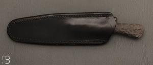   Couteau " Tissk" fixe par Bastards Knives X Christophe Verstappen