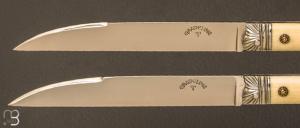  " Couteau d'amis " de collection par Pascal et Isabelle Graveline