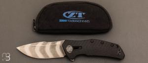 Couteau pliant tactique ZERO TOLERANCE - ZT-0308 BLKTS