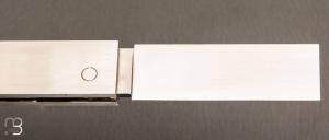 Couteau " O²  ressort invisible " par Nicolas Couderc - RWL-34