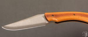    Couteau "Sionvillois" de poche de Sylvain Petit - Les Couteaux du Mitou