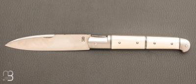  Couteau " Yssingeaux" par Romain Alvarez - RWL34 et ivoire de mammouth