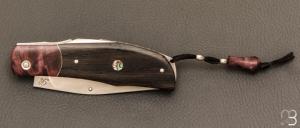   Couteau " Bandit " par Tony Ruot - Morta et lame en C130