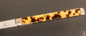   Couteau " Interprétation du Diderot " pliant fait main par Bastien Toubhans - Atelier Beau Merle