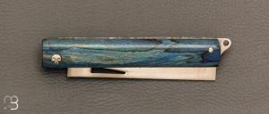 Couteau "L'Olonnois" de L'atelier du capitaine - Hêtre échauffé stabilisé