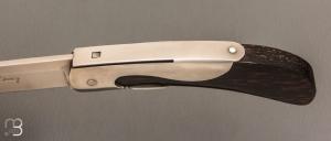  Couteau " Le Drômois " à palanquille inversée par Alain Descy - Palmier et D2