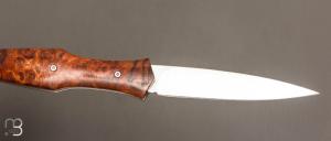  Couteau " Magna Pinna " fait main par Laraud Blade  - Bois de fer et 14C28