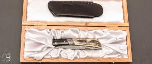    Couteau  "  Mandrin  " de collection par Philippe Voissière 