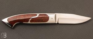   Couteau  "  Opus One " par Charles Bennica - Os de dinosaure