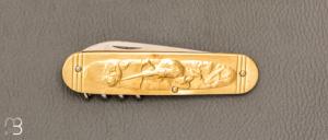  Couteau Pradel type Coursolle 2 Pièces - Touriste