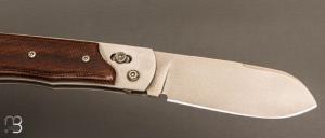  Couteau " Robusto" par Éric Parmentier - Micarta et RWL34