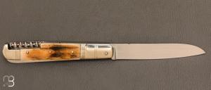   Couteau " Rumilly 3 pièces " par Erwann Aubriet - Ivoire de mammouth