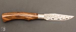  Couteau " Sgrigua " par Roberto Ottonello - Bocote et Damas