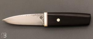 Couteau " Shean Dhu " de Jean Paul Sire - bne et acier C130