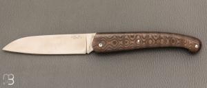   Couteau " Slipjoint " de collection par Jean-Michel Cayron - Fatcarbon® 