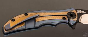 Couteau " ZT.0606CF  " Edition limitée #0168 design de RJ Martin par ZERO TOLERANCE