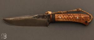  Couteau droit " plate semelle " de Jérémy Emile 