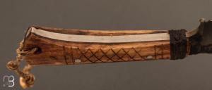  Couteau droit " plate semelle " de Jérémy Emile 