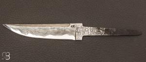 Lame nordique "Scandinavian Damascus" à monter par Kaj EMBRETSEN