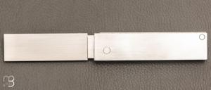 Couteau " O²  ressort invisible " par Nicolas Couderc - RWL-34