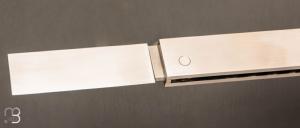 Couteau " O²  ressort invisible " par Nicolas Couderc - RWL-34