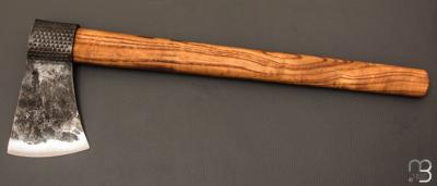    Tomahawk par Frederic Maschio - Rape / Tranchant C70  et manche en frêne
