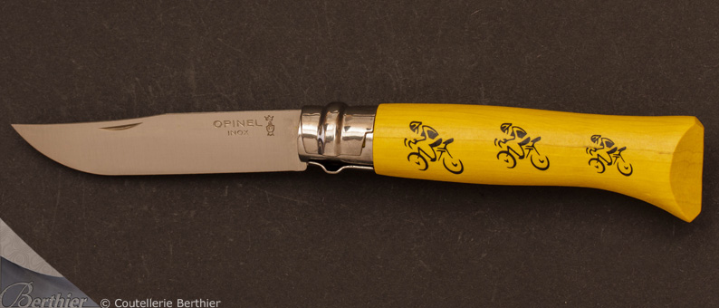 Couteau Opinel Tour de France maillot jaune