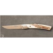 Couteau Le Thiers Mi-Jo Bois de Cerf par Chambriard