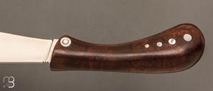    Couteau " Pelican "  de Robert Beillonnet - Bois de fer et nacre