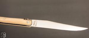 Couteau " Autrefois 14 CM" par  Laguiole en Aubrac - Pointe de corne