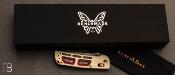 Couteau de poche BENCHMADE Saibu Gold Class Limited Edition design Seiichi Nakamura - 486-201