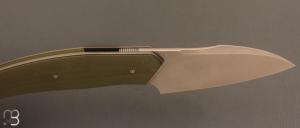   Couteau " Liner Lock XL " custom par David Lespect - G10 et RWL34