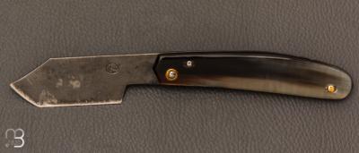  Couteau " Eustache " piémontais par Geoffroy Gautier - Corne