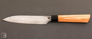 Couteau  "  Hocho " de Jean Paul Sire - Mirabellier et lame C130 forg