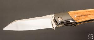    Couteau " Krypto " de Rémi Lavialle - Lame de Feu - Mammouth et RWL34