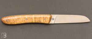   Couteau " L08 " par Perceval - Loupe d'Acacia et 19C27