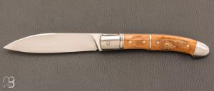   Couteau " Laguiole " par Grégory Picard - Ivoire de mammouth