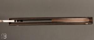   Couteau " Le 05 " par MTBlades Benjamin Thuillier - Paperstone et lame en 14C28