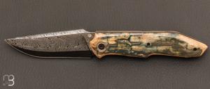  Liner-lock  Custom knife by Berthelemy Gabriel - La Forge Agab