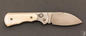    Couteau "  Morphalou " par Éric Parmentier - Mammouth et RWL34