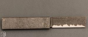 Couteau " O²  Texturé ressort invisible " par Nicolas Couderc - RWL-34