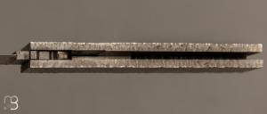 Couteau " O²  Texturé ressort invisible " par Nicolas Couderc - RWL-34