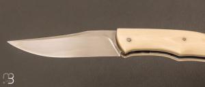 Couteau " Slipjoint " par Grégory Picard - Micarta et lame en RWL-34 