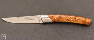  Couteau Le Thiers Compagnon par Chambriard - Loupe d'amboine