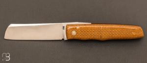   Couteau de poche Piémontais de Richard Ciachera - Micarta & XC75