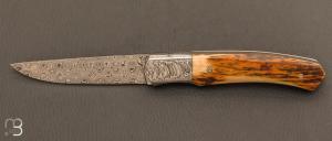  Le " 1820 Berthier " par Jol Grandjean - Ivoire de Mammouth et damasteel