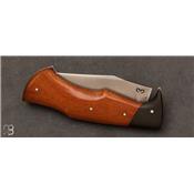 Couteau de poche Cran forcé modèle Big Harry Micarta - Mickaël Moing