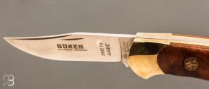 Couteau " 2002 TH " de Böker - Thuya et lame en 440C